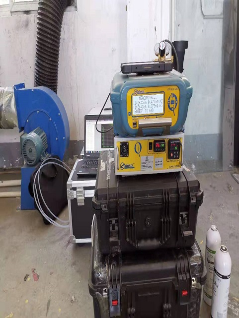 汽油車監(jiān)測(cè)現(xiàn)場(chǎng)驗(yàn)證測(cè)試非甲烷總烴濃度變化