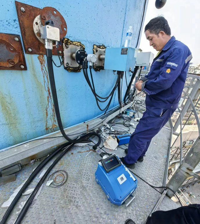 山西某能源科技有限公司非甲烷總烴現(xiàn)場測試