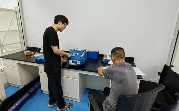 濟寧微山縣環保局PF-300交貨驗收