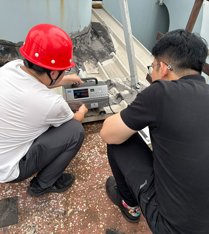 PB-150便攜式氣相色譜儀中車(chē)現(xiàn)場(chǎng)測(cè)試